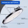 Picture of LED UFO Industrial Lamp 100W 200W 300W 220-240V Commercial LED High Bay Spotlight for Construction Warehouse Stadium Garage Workshop