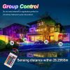 Picture of RGB Outdoor LED Floodlight 30W 50W 100W Color LED Spotlight with Remote Control IP66 Waterproof Wall Lighting for Garden, Yard, Patio, Christmas, DJ Parties