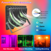 Picture of RGBCW 50W 100W LED Floodlight, Colour LED Spot Light 2700K-6500K, APP Control/ Music Sync/Timer/Dimmable/Waterproof RGB Light Wall Lighting