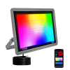 Picture of RGBCW 50W 100W LED Floodlight, Colour LED Spot Light 2700K-6500K, APP Control/ Music Sync/Timer/Dimmable/Waterproof RGB Light Wall Lighting