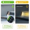 Picture of Outdoor Solar Stair Light IP65 Waterproof RGB Warm White Lighting Lamps LED Solar Powered Step Light