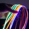 Picture of 5mm Cob Led Strip DC5V 12V 24V 400leds/m Flexible Dimmable Cuttable Single Color Led Tape 8W/m