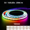 Picture of RGBIC COB Led Strip 2.7mm 5mm 10mm 12mm Addressable Strip 100 160 720 240leds/m WS2811 Pixel Chasing Light Programmable Led Tape