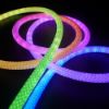 Picture of 360° Round RGBIC RGB Addressable LED Neon Flex Rope Woven Strip Lights 5V with USB and APP Remote Control