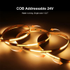 Picture of Pixel COB Led Strip Single White CCT Chasing WS2811 Addressable Light Strings 10mm 24V 360leds/m Water Running SPI Led Tape