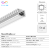 Picture of LED Profile Surface-mounted series T006