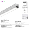 Picture of LED Profile Surface-mounted series T111