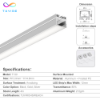 Picture of LED Profile Surface-mounted series T130