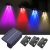 Picture of Solar Lights Outdoor RGB for Garden Decoration LED Solar Fence Light Waterproof Lighting High Brightness Solar Powered Lamp