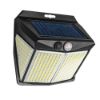 Picture of Outdoor Super Bright Solar Wall Light with Motion Sensor 6000K 412LEDs Waterproof 4 Sides Solar Garden Lamp