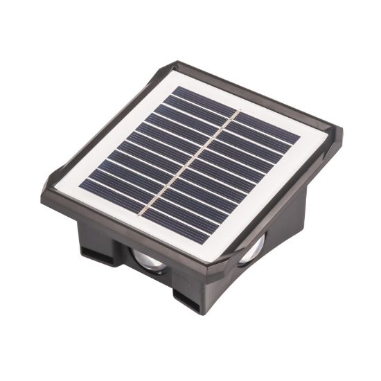 Picture of Four Sided Solar Wall Light Outdoor Waterproof Up& Down Left & Right Luminous Lighting Home Decorative Solar Lamp