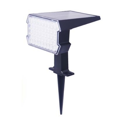 Picture of LED Solar Garden Light Waterproof 2 in 1 Easy Installation 45Leds Outdoor Solar Ground Lamp for Yard Pathway Wall Lawn