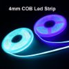Picture of 4mm Cob Led Strip Light DC5V 12V 24V 480leds/m Flexible Dimmable Cuttable Single Color Led Tape 5W/m