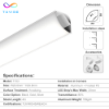 Picture of LED Profile Corner light series T153