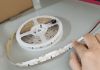 Picture of RGBIC COB Led Strip 2.7mm 5mm 10mm 12mm Addressable WS2811 Pixel Chasing Light Programmable Led Tape RGB+IC