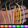 Picture of 2mm Ultra-Thin COB LED Strip Flexible Cuttable 5V 12V Light Strip 480Led/m RA90 White Red Green Blue Pink Orange LED Tape Lights