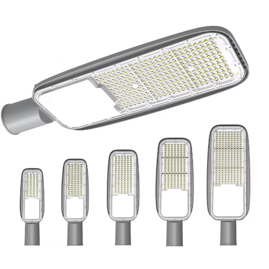 Picture of Waterproof IP66 Led Street Light High Lumen SMD3030 Die-casting Aluminum 30W 50W 100W 150W Outdoor Country Road Led Street Lamp
