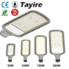 Picture of LED Street Light Head Outdoor IP65 Waterproof 160lm/W with 4KV Surge Test 85-265V SMD2835 DOB Real Power 50W/100W/150W/200W